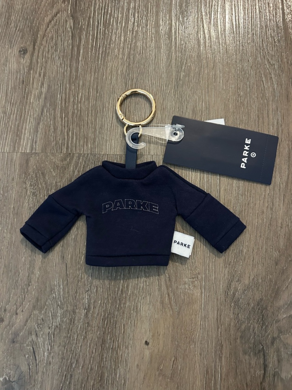 Parke x Target Mockneck Sweatshirt Keychain